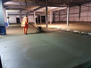 Concrete floor prep